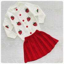 Çilek Etekli Kombin