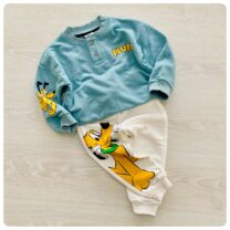 Düğmeli çocuk takım